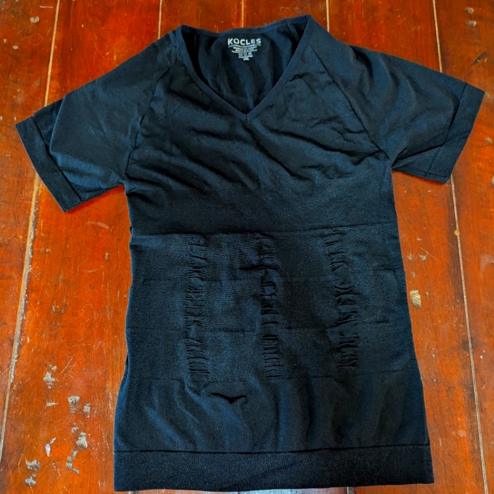 Black women's compression shirt